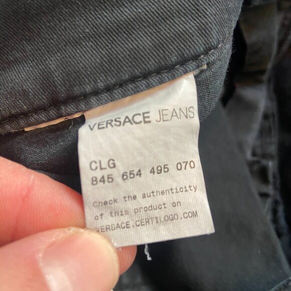 Versace Slim Straight Jeans - 30x30 - Picture 8 of 11